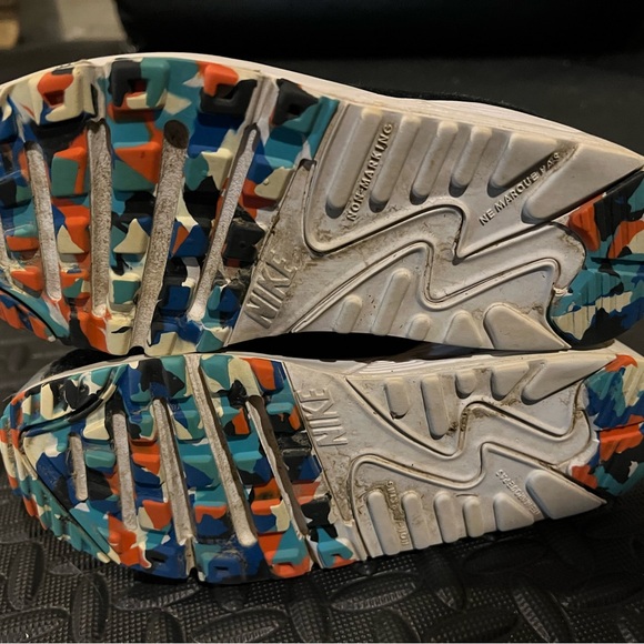 Nike Air Max Kids Shoes - Grey and Blue - Picture 4 of 4